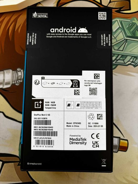 OnePlus Nord 3 5G *NOWY* Nieodpakowany Telefon Smartfon