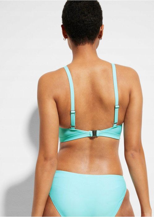 B.P.C biustonosz bikini bustier miętowy 50.