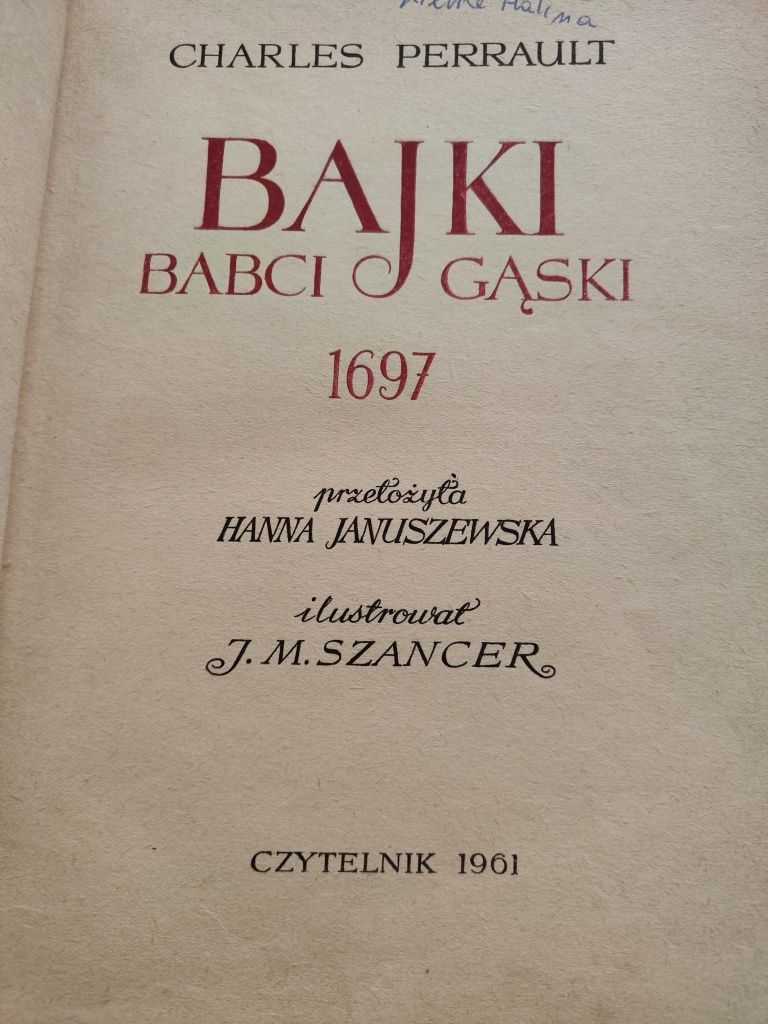 Bajki Babci Gąski - Charles Perrault