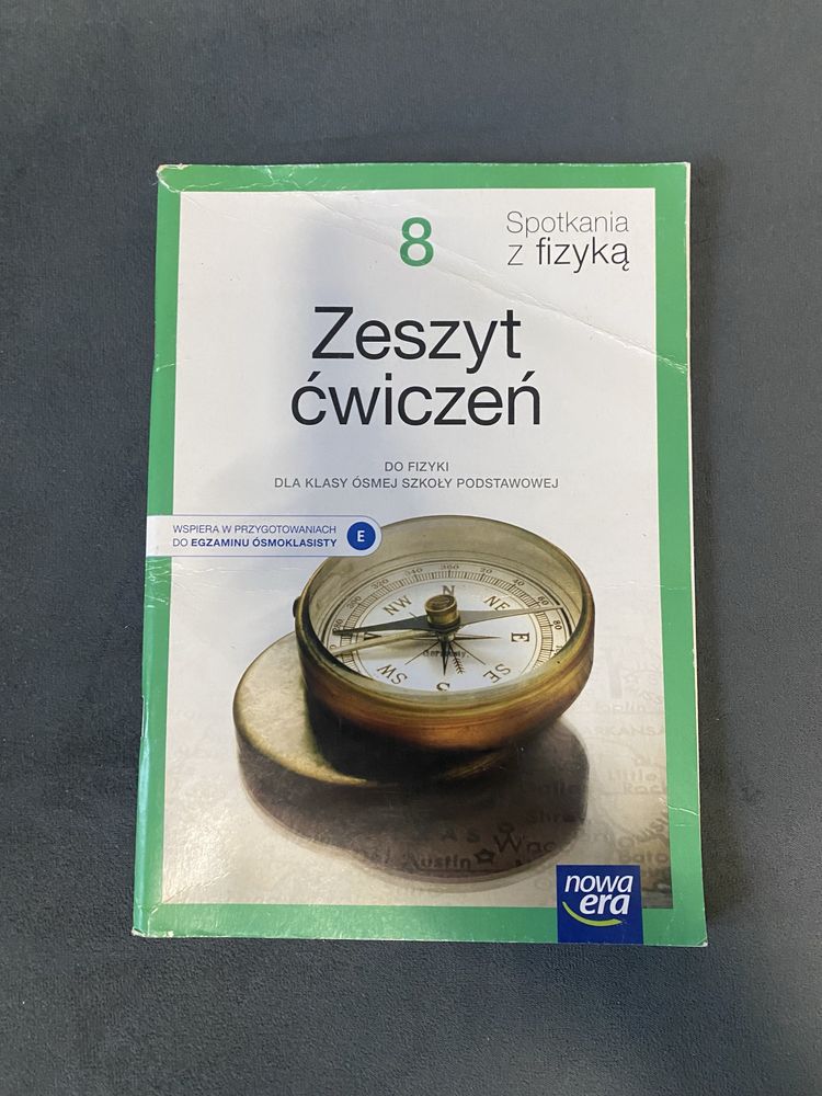 Ćwiczenia fizyka klasa 8