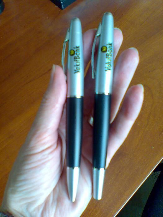 Ручки новые шариковая и перьевая Iridium Point комплект