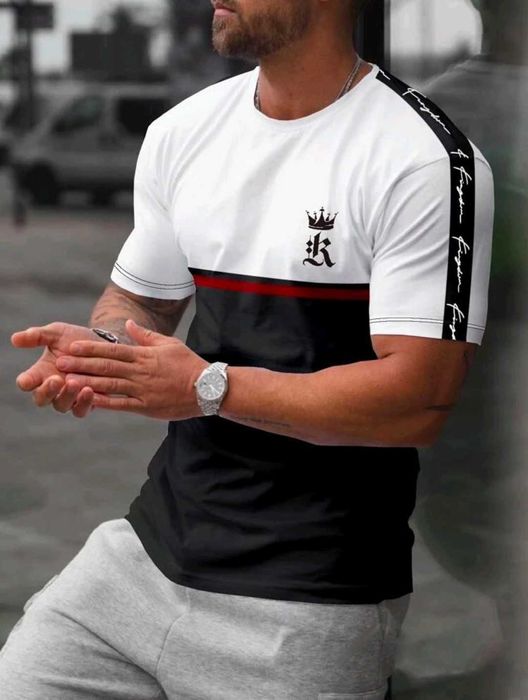 Męska koszulka kolorowa