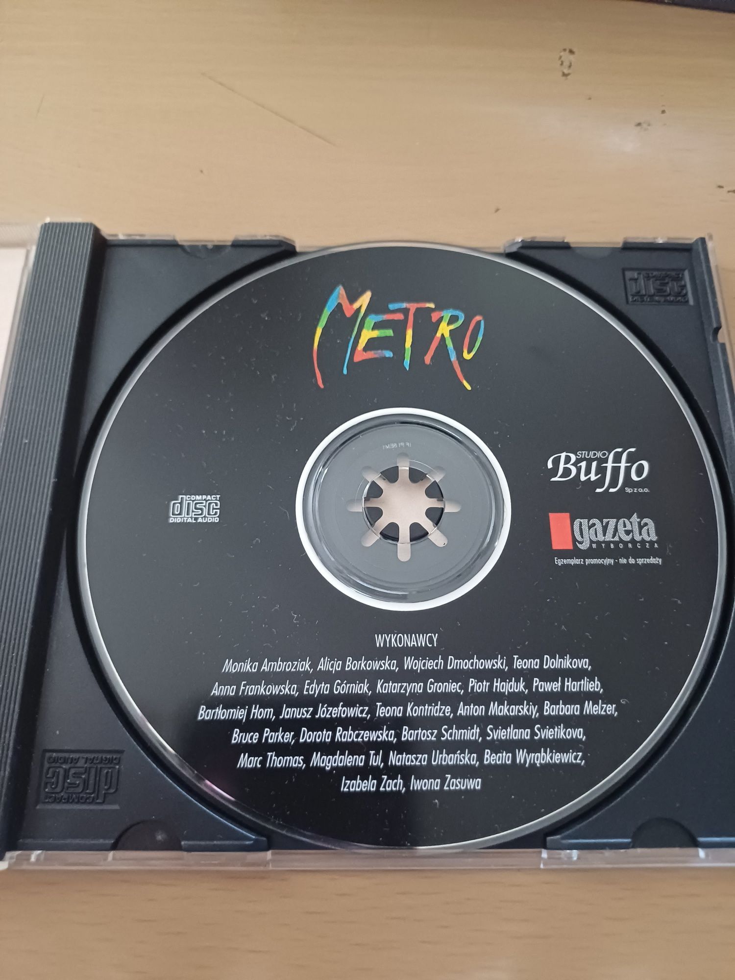 Metro płyta na cd