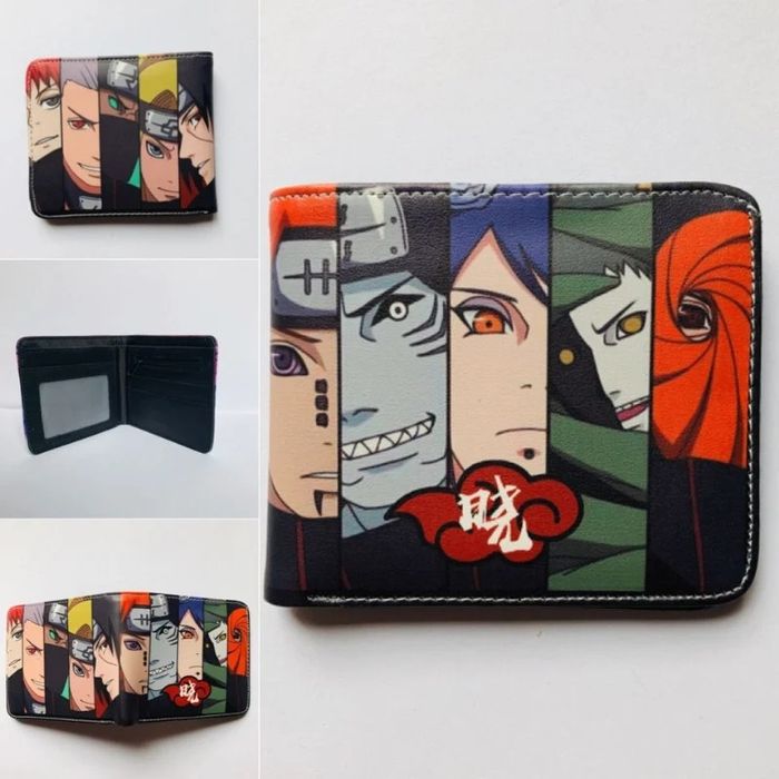 Carteira dos desenhos Naruto