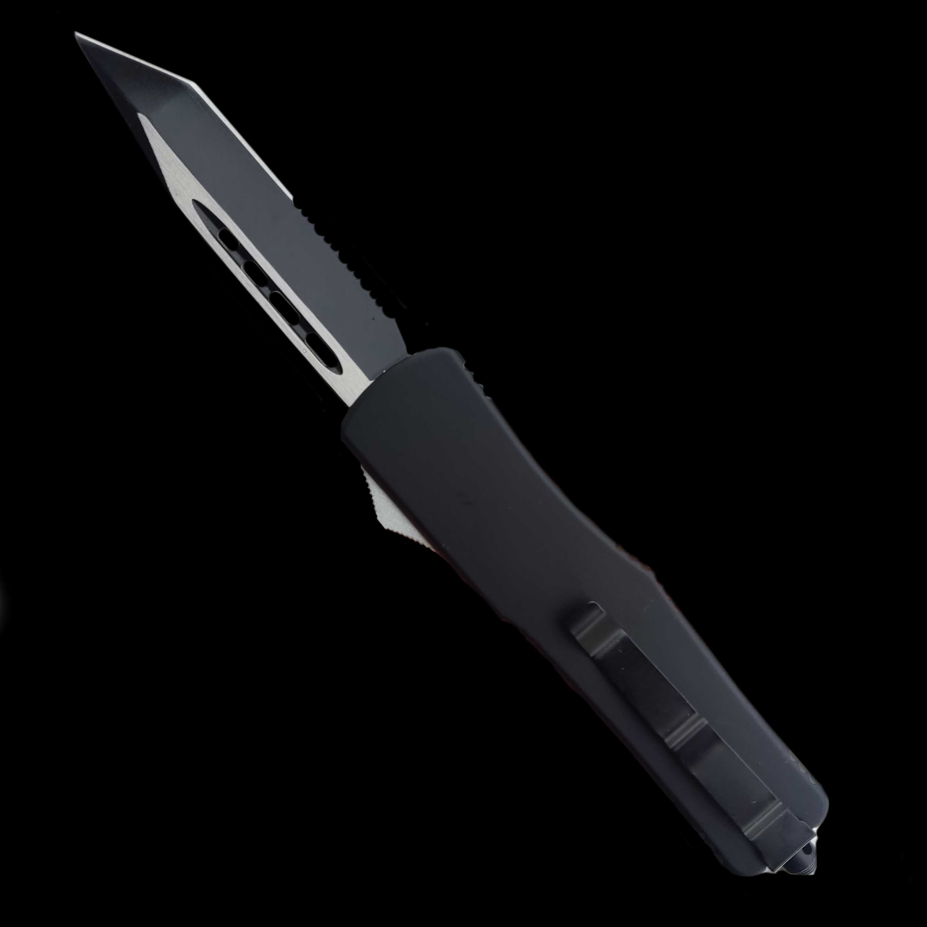 Nóż Sprężynowy wysuwany od frontu OTF ZBIJAK TANTO automatyczny  F23