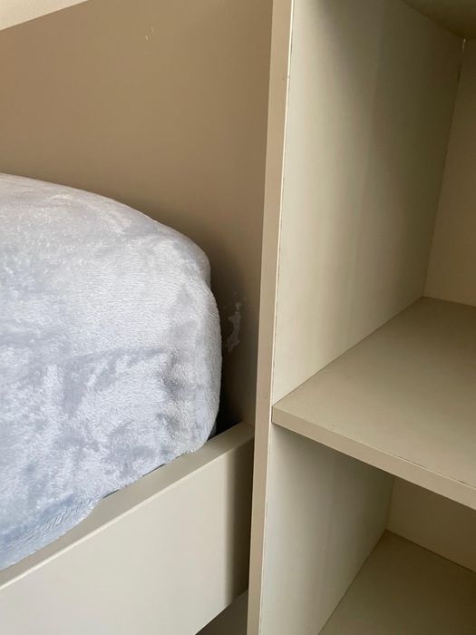 Cama casal MALM bege ikea