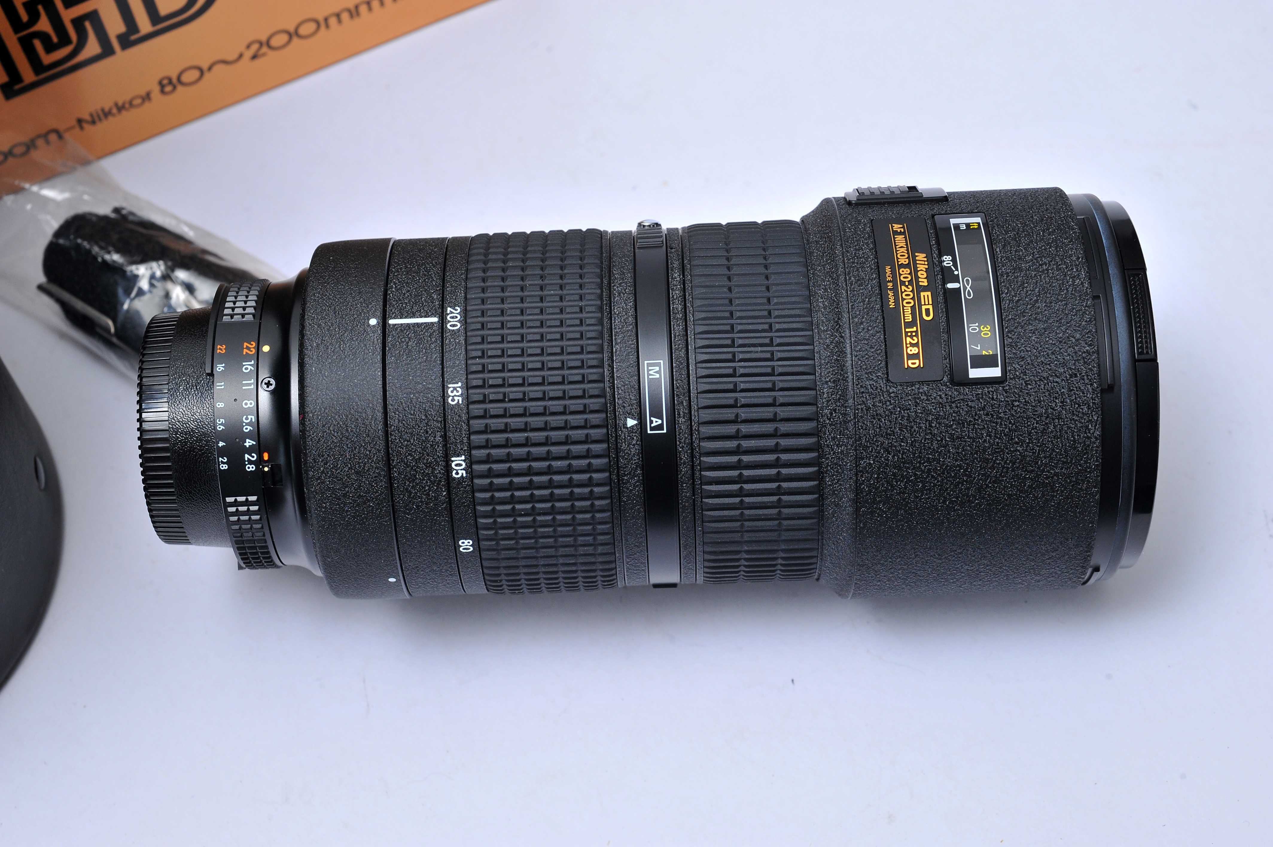 Nikon AFD  80-200mm f2.8 (seminova)