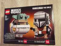 Brickheadz 75317 The Mandalorian and the Child