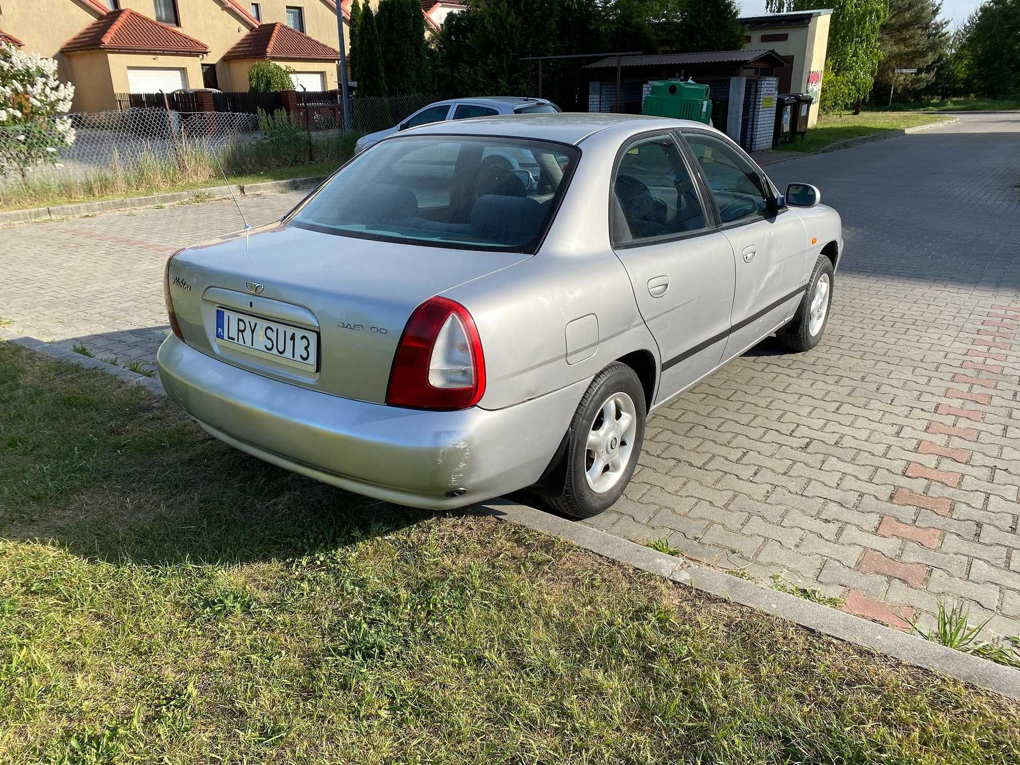 DAEWOO NUBIRA 1.6 benzyna+ gaz z 1998– zarejestrowany