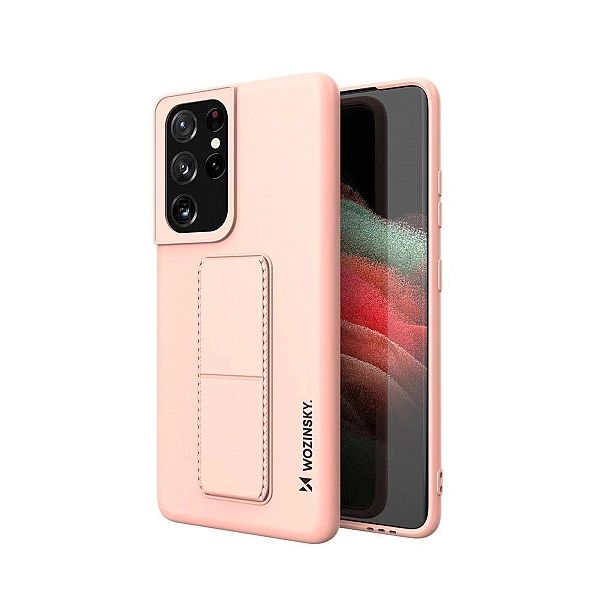 Wozinsky Kickstand Case silikonowe etui z podstawką etui Samsung Galax