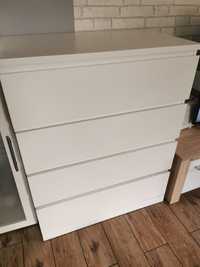 Biała komoda IKEA 4 szuflady