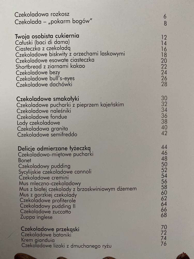 Czekolada. 50 łatwych przepisów, Academia Barilla