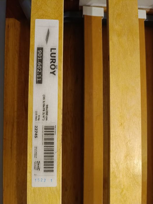 Łóżka Ikea Svarta-leżanka + dodatkowe wysuwane łóżko