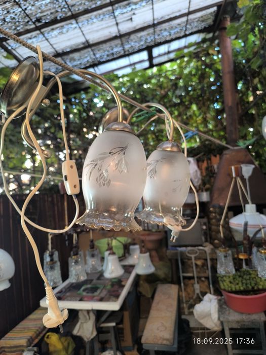 Ретро люстри світильники