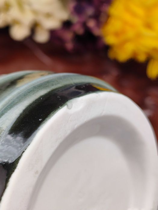 Śliczny ceramiczny kufel - Motywy kwiatowe - 0,75 L - Sitzendorf #2