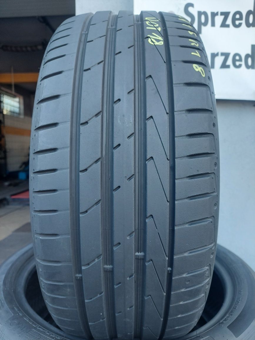 Opony używane 2x 225/45R18 Hankook Ventus S1 Evo2 Lato Gwarancja