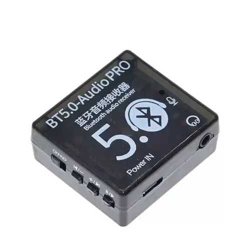 Модуль приемник BT5.0-Audio PRO Bluetooth 5.0, DC 3.7-5В в корпусе