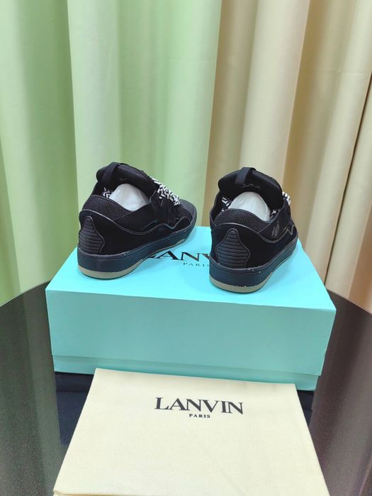 ‼️ХІТ СЕЗОНУ‼️ Кросівки Lanvin curb (Кеди,Ланвін,Чорні)