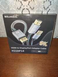 Kabel przejściowy z HDMI na DP