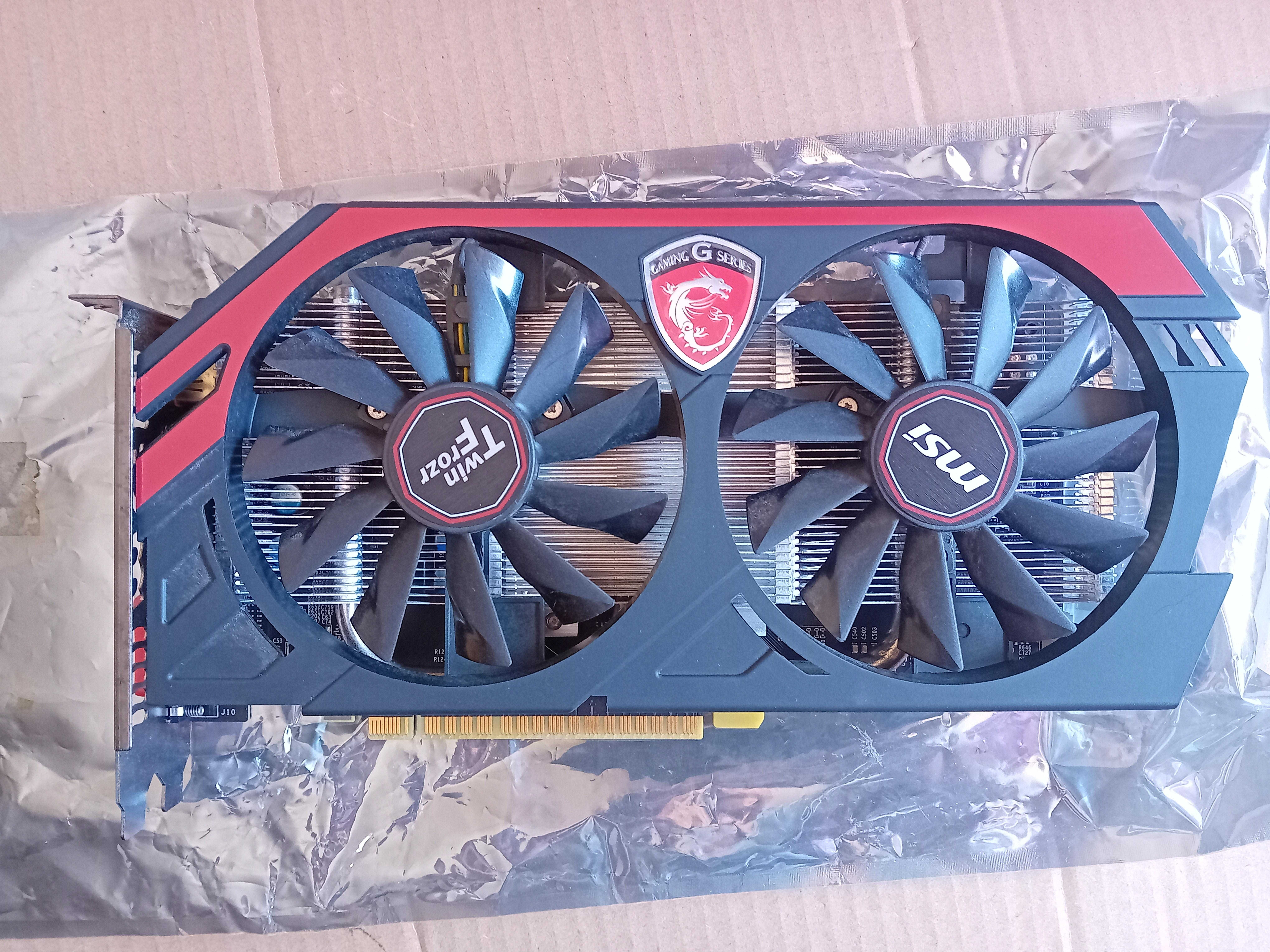 Plava de video Msi gtx 750 ti