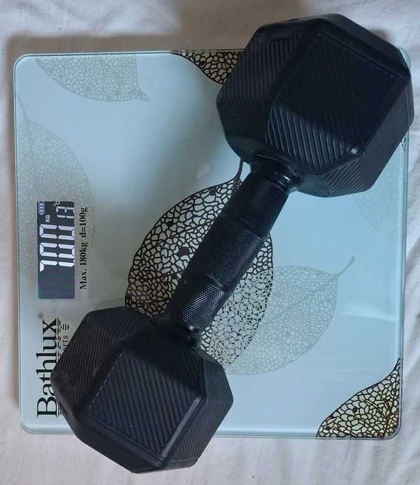 Balança Digital Bathlux Vidro Temperado 180kg Nova