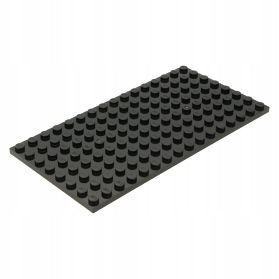 Lego Płytka 8 X 16 Czarna 92438