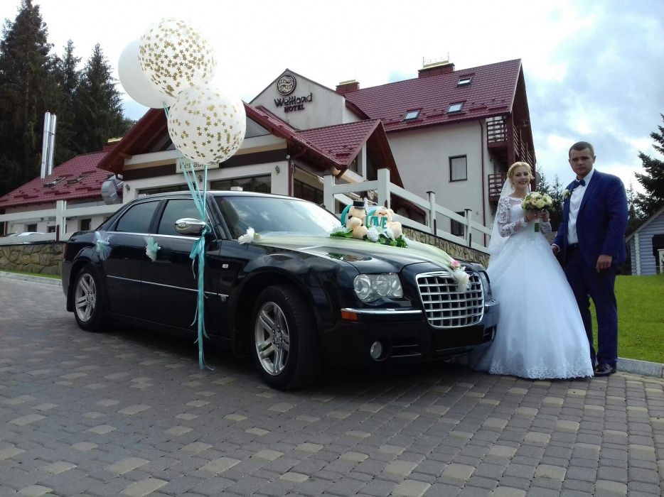 Весільний кортеж/Авто на весілля автомобілями Chrysler 300c/крайслер