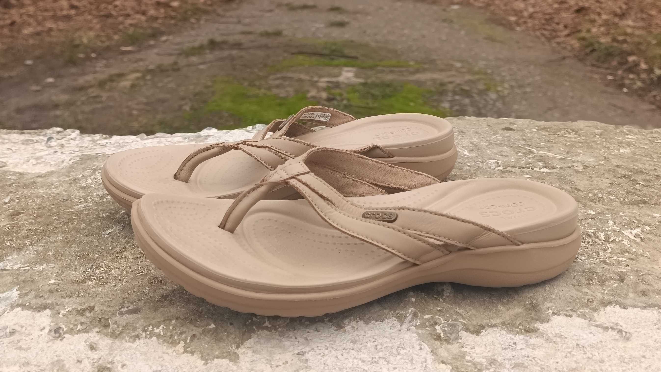 Легенькі вєтнамки, шльопки Crocs dual comfort