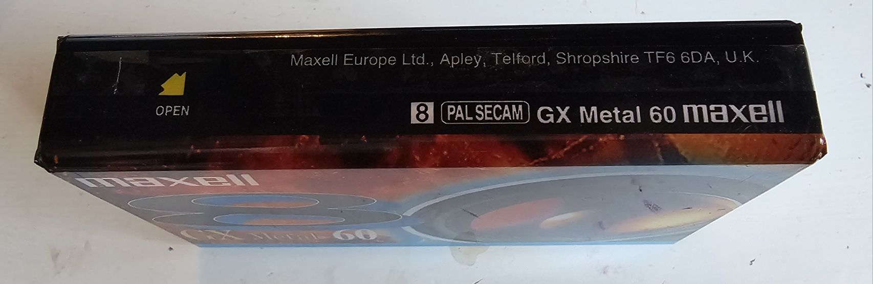 Kaseta do kamer video MAXELL GX Metal 60 Video 8mm