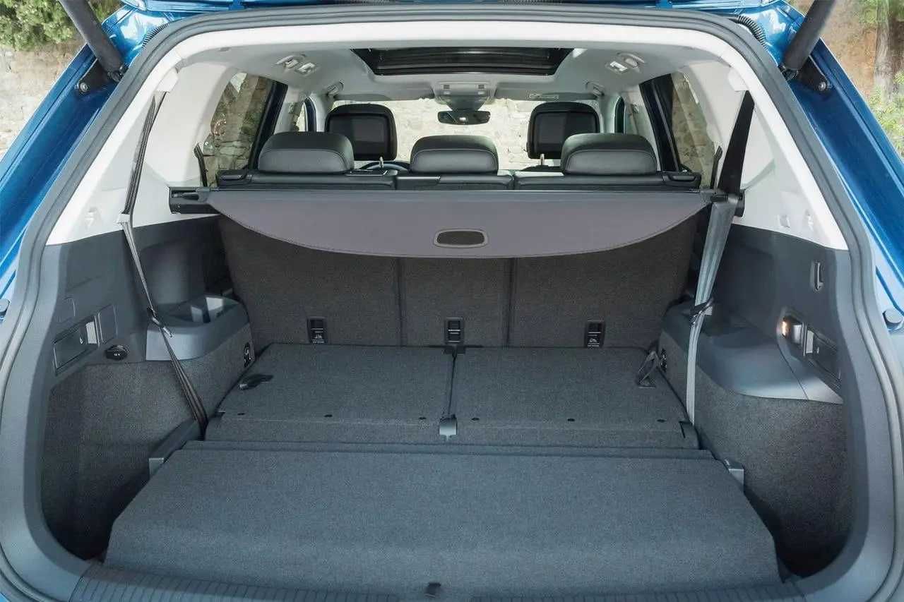 Ролета Полка Шторка Багажника Volkswagen Tiguan Allspace 16+ OEM Style