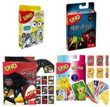 Карти Уно, Uno 108 карт, 2 колоди, ігра для дітей та дорослих