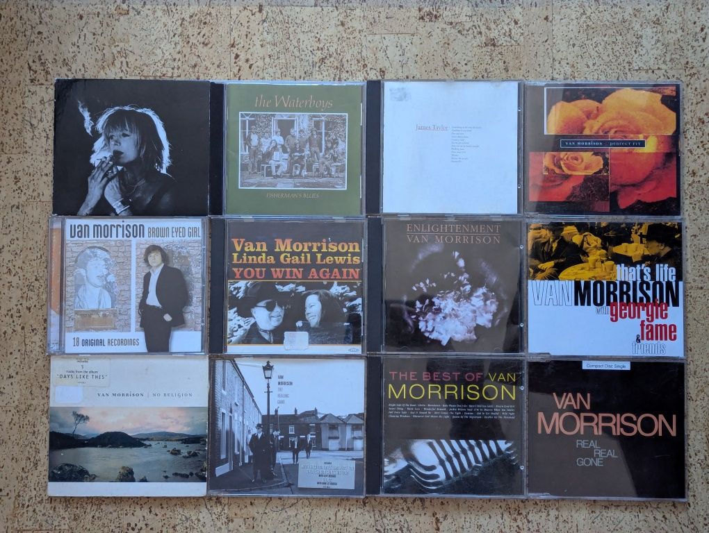 CD диски Jazz, Michael Mantler, Bob Dylan, Lou Reed, Band, Pogues, Van