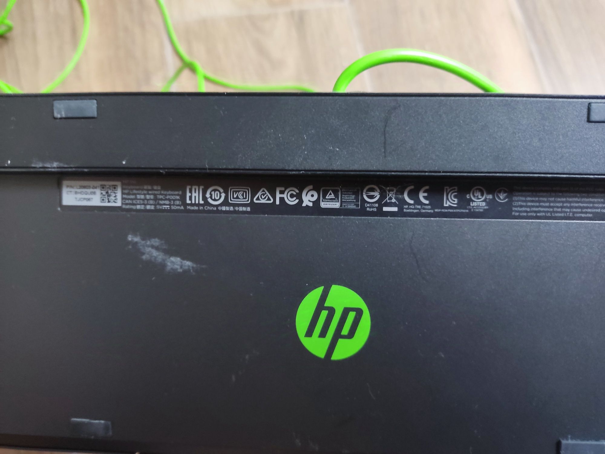 Klawiatura plus mysz HP
