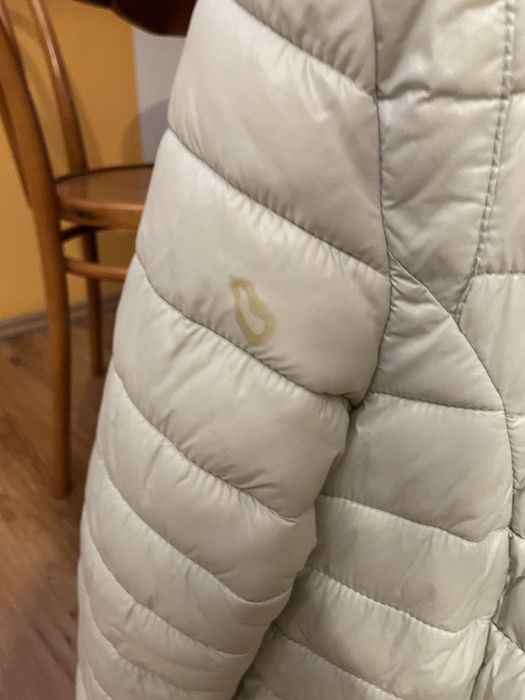 Amisu miętowa błękitna pikowana jesienna przejściowa kurtka