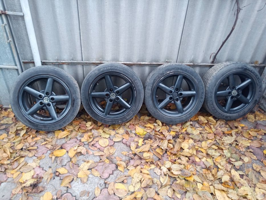 Продам диски з шинами Р17, R17 на авто групи WAG , 5/112