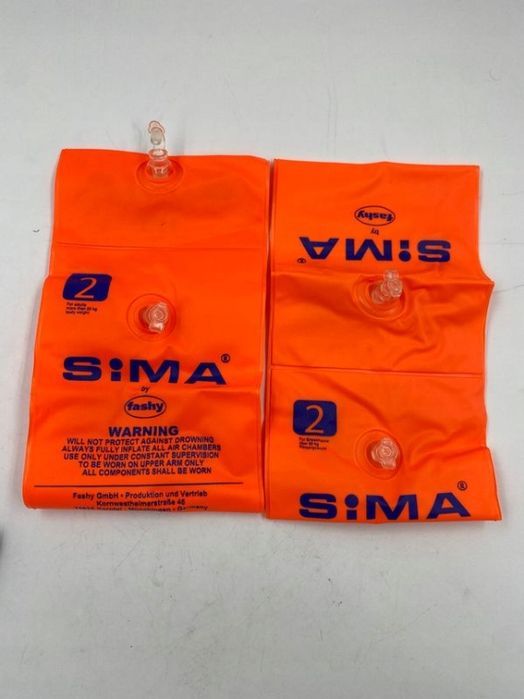 outlet rękawki do pływania fashy do 60kg 25 x 20 cm pomarańczowe opis