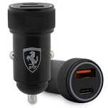 Ładowarka samochodowa Ferrari PD-QC 3.0/20W Fast Charge - czarna