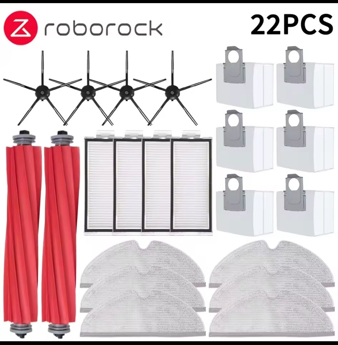 Новый Roborock Q7 Max | Робот-пылесос + 22 аксессуара |  Переходник