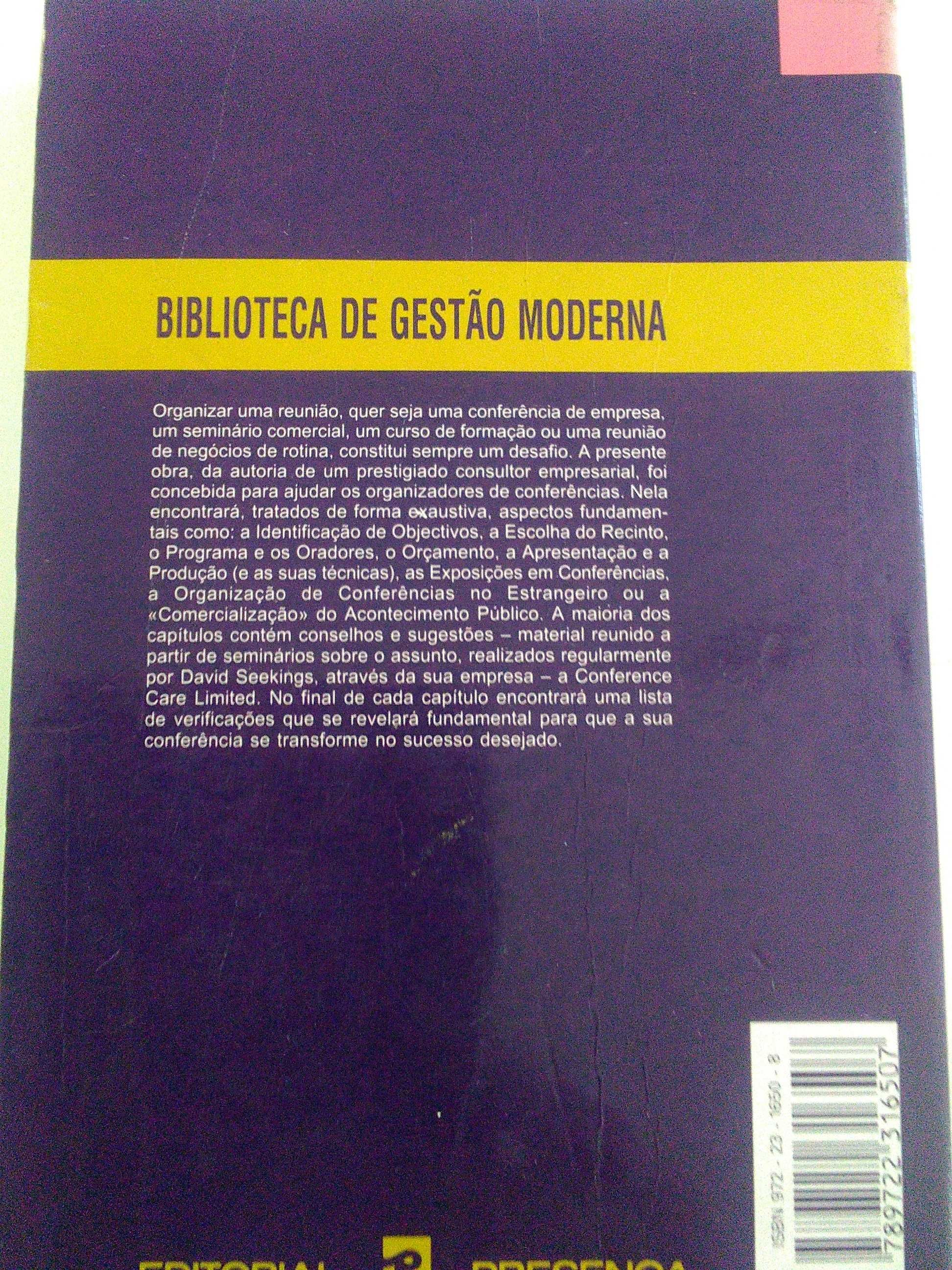 Como Organizar conferências e reuniões por David Seekings