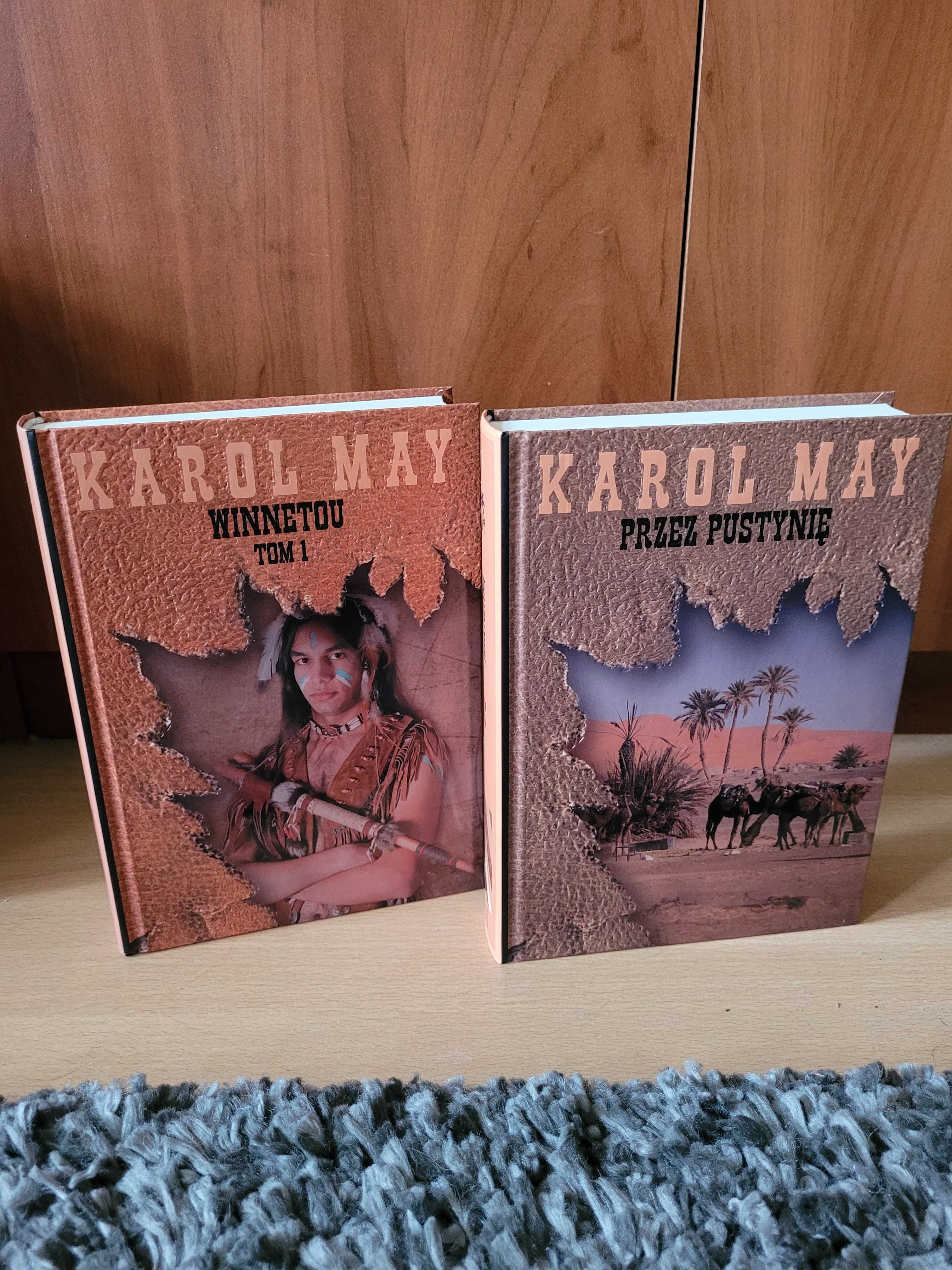 Karol May Winnetou tom I i Przez pustynie