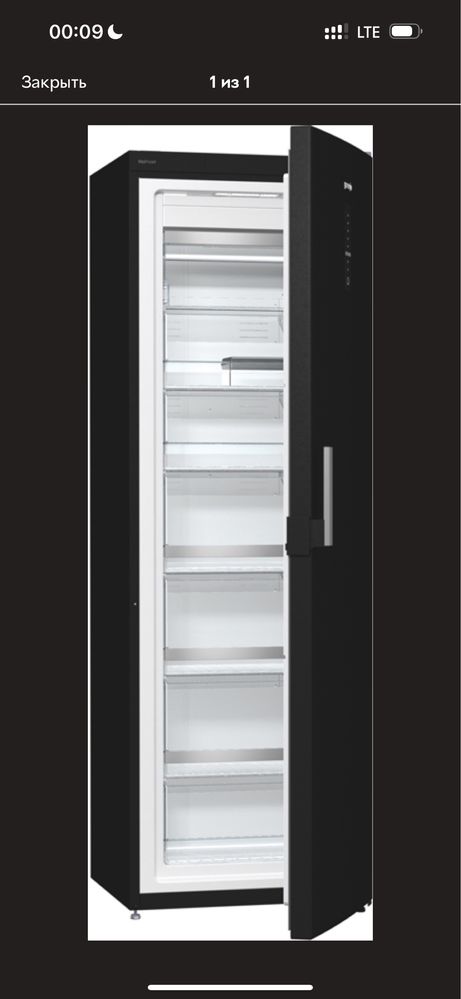 Морозильная камера gorenje fn 6192 pb