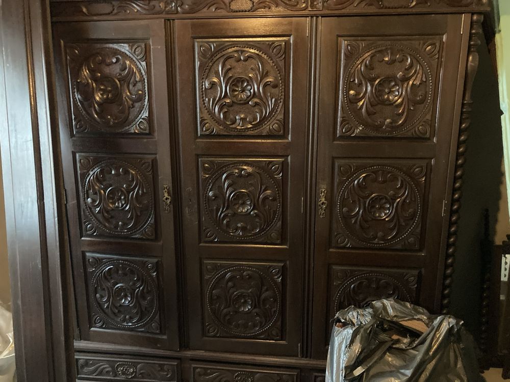 Conjunto de Mobilia de quarto de madeira