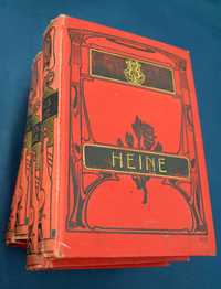 Stare książki w języku niemieckim Heines Werke