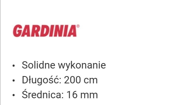 Karnisz podwójny ROMUS 200 cm