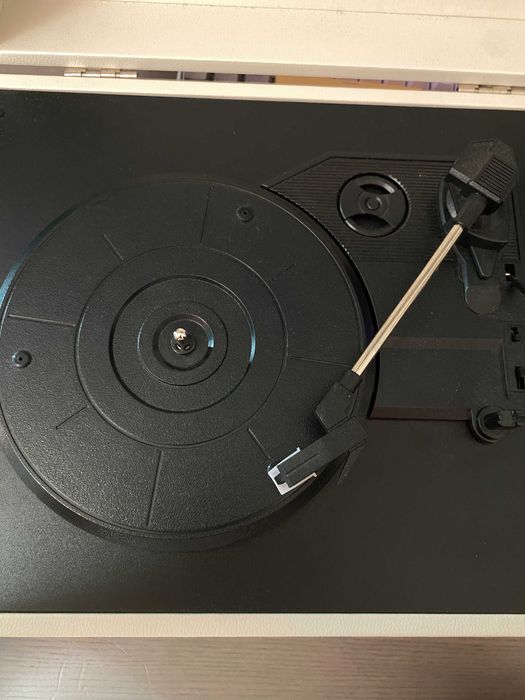 Przenośny Gramofon z funkcją odtwarzania Bluetooth, USB & AUX