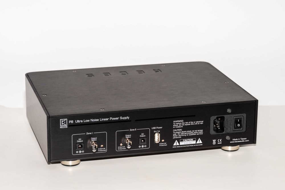 Fonte de alimentação Linear Keces P8 Dual