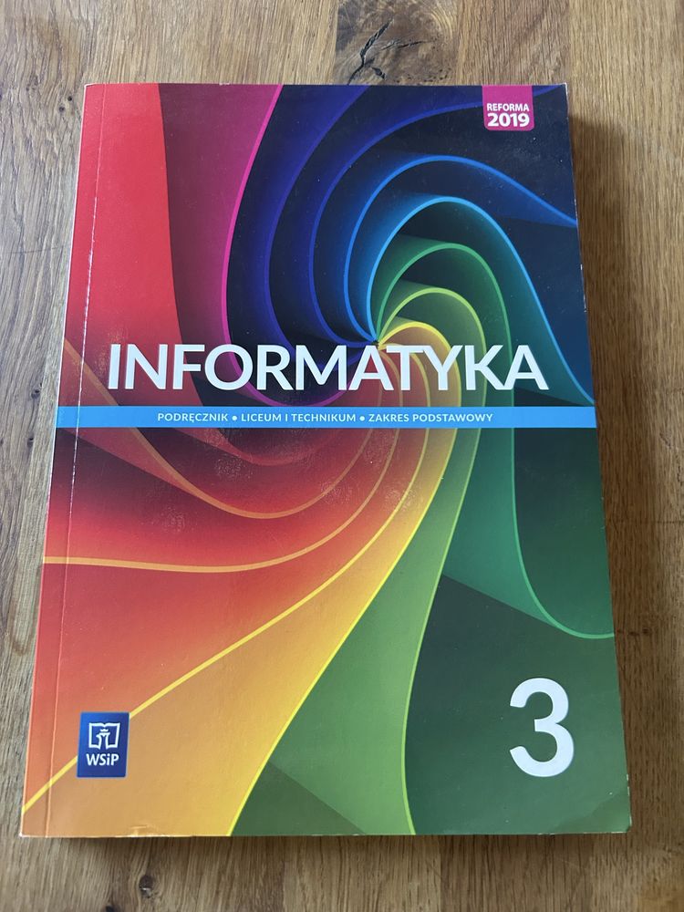 Informatyka 3  fo liceum i technkum podrecznik WSIP