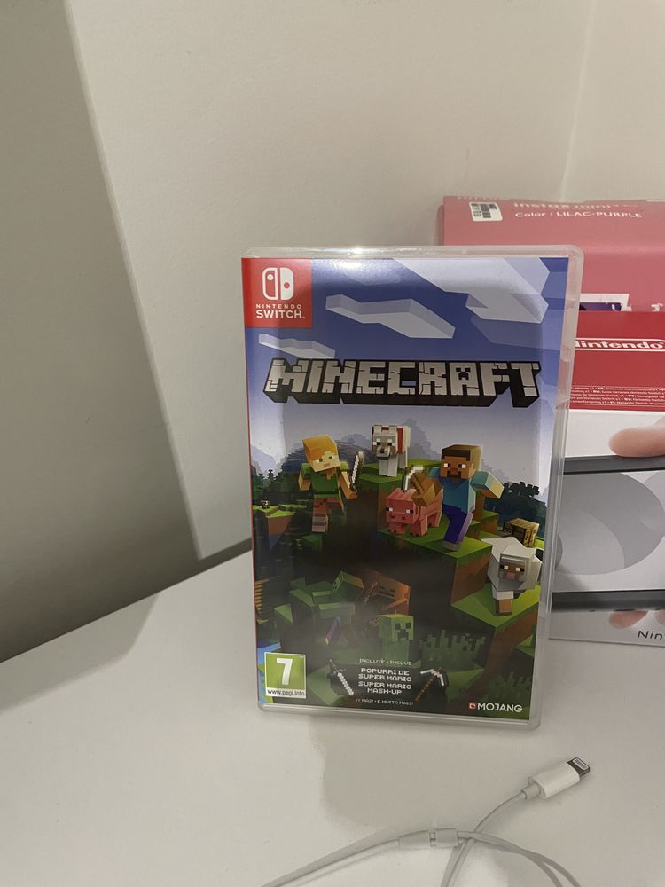 Jogo nintendo minecraft