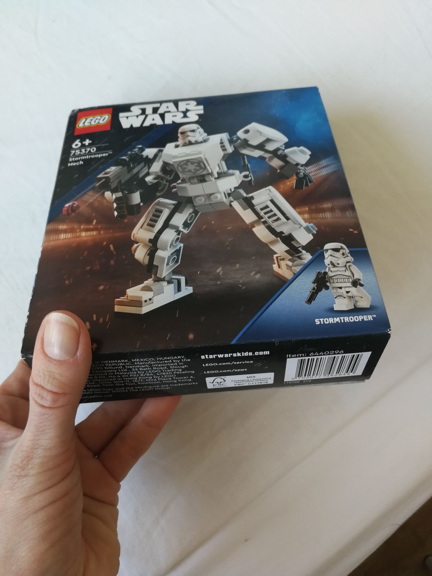 Klocki lego nowe Star Wars 75370 stormtrooper