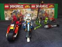 Lego Ninjago 70667 Motocykl Kaia i skuter Zane’a